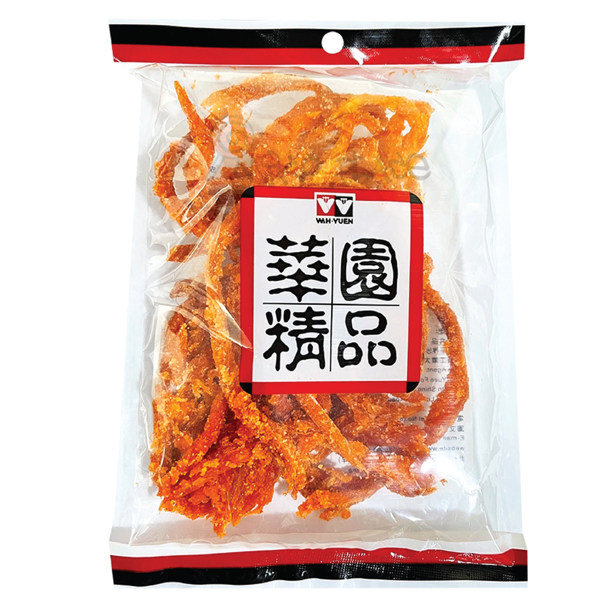 WAH YUEN Chilli Fried Fish MEGA 150G 華園 辣味紅燒魚柳  巨量裝 150G