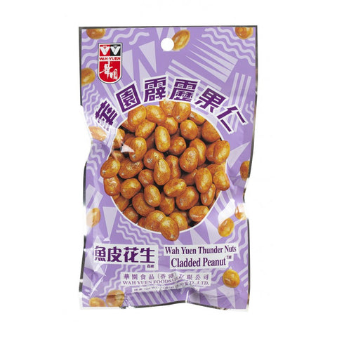 WAH YUEN Cladded Peanut - M - 94g 華園 魚皮花生（中）- 94克