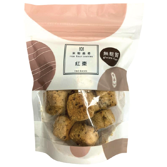 KEE WAH Rice Flour Cookies With Red Dates 15 PCS 奇華 紅棗米粉曲奇15 PCS