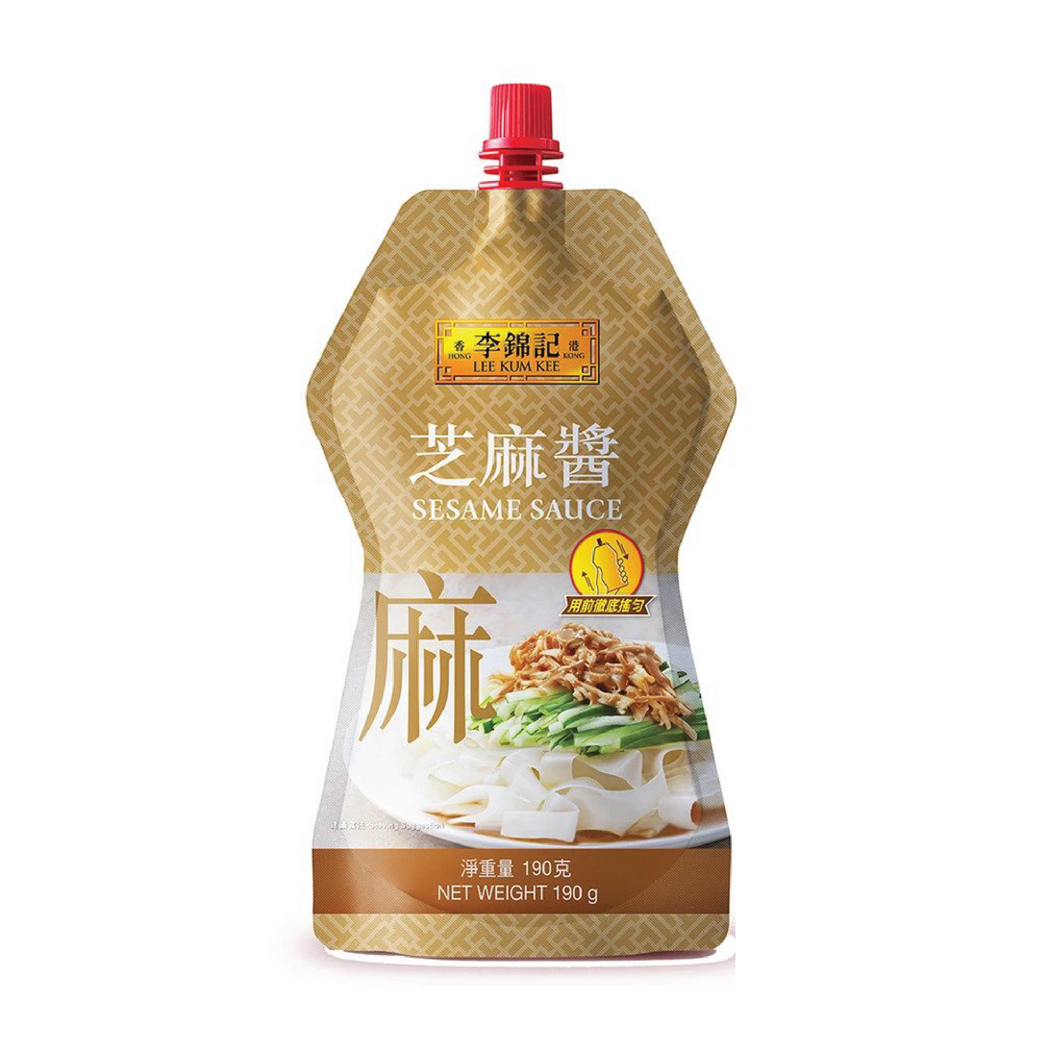 LEE KUM KEE Sesame Sauce Cheer Pack 190g李錦記 芝麻醬直立唧唧裝 190克