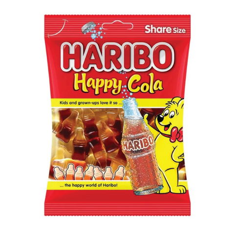 HARIBO 快樂可樂橡皮糖 80G HARIBO HAPPY COLA GUMMY 80G