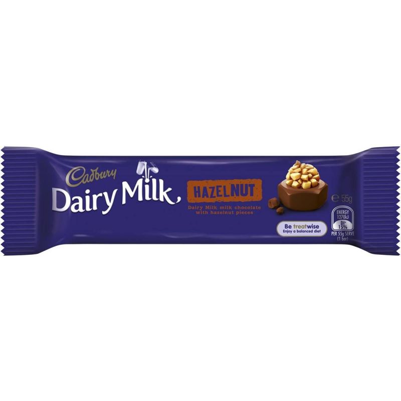 CADBURY HAZELNUT CHOCOLATE 55G 吉百利 全果仁朱古力棒 55G