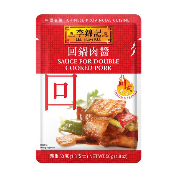 LEE KUM KEE SAUCE FOR DOUBLE COOKED PORK 50G 李錦記 方便醬料包 回鍋肉醬 50G