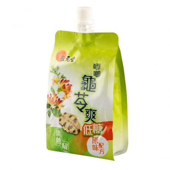 Wai Yuen Tong Low Sugar Herbal Jelly Beverage 230G 位元堂 唧唧龜苓爽- 原味低糖配方 230G