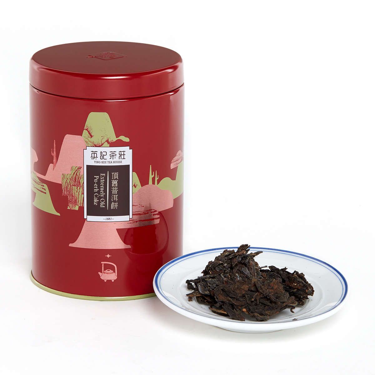 Ying Kee Tea House Extremely Old Pu-erh Cake (Canned) 英記茶莊 頂舊普洱餅 (罐裝)