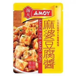 AMOY POUCH PACK-SAUCE FOR MAPO TOFU 80G 淘大 麻婆豆腐醬 80G