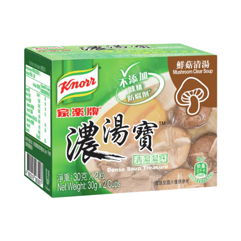 Knorr Soup Treasure Mushroom 2X30G 家樂牌 鮮菇濃湯寶 2X30G