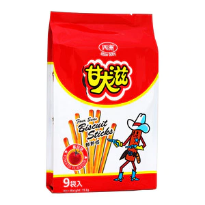 FOUR SEAS BISCUITS TOMATO FLV ( FAMILY PACK ) 四洲 甘大滋蕃茄味 (家庭裝)