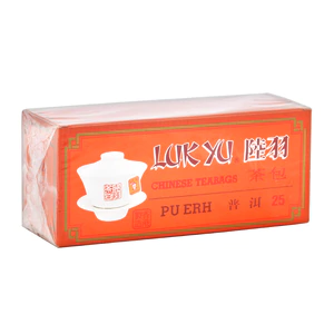 LUK YU CHINESE TEABAGS-PU ERH 25'S  陸羽 中國茶包普洱 25'S