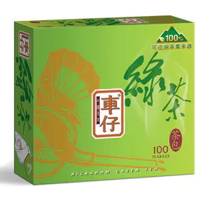 RICKSHAW CHINESE TEABAGS - GREEN TEA 100X2G 車仔 中國茶包—綠茶 100X2G