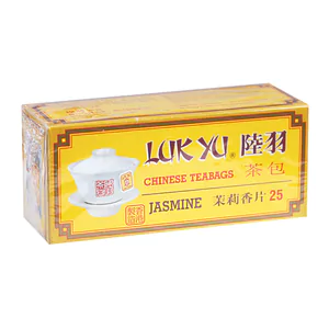 LUK YU CHINESE TEABAGS-JASMINE 陸羽 中國茶包香片 25'S