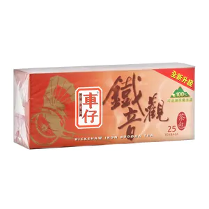 RICKSHAW CHINESE TEABAGS - IRON BUDDHA 25'S  車仔 中國茶包25片裝 鐵觀音