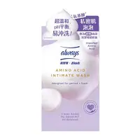 WHISPER Always Amino Acid Intimate Wash, Period Care·Foam 150mL 150ML  護舒寶 私密肌清潔氨基酸經期呵護泡泡 150ML