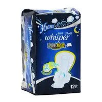 WHISPER SWEET SLEEP 36cm 12s NON WOVEN 護舒寶 甜睡棉柔超長夜用36cm12片