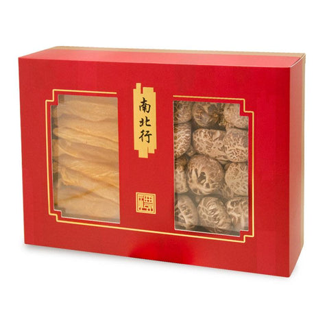 NAM PEI HONG Fish Maw With Mushroom Gift Box 南北行 花膠＋花菇禮盒