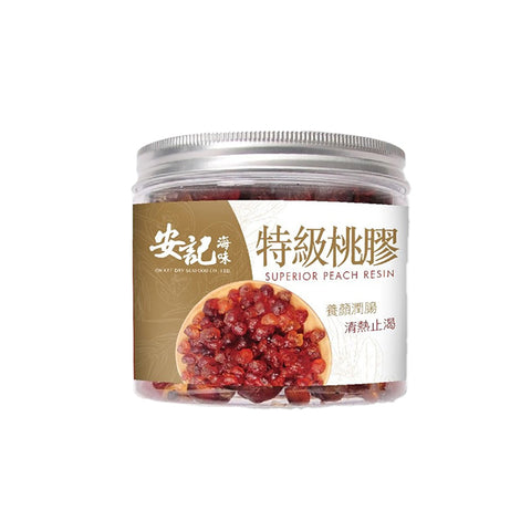 On Kee Superior Peach Resin 300G 安記 特級桃膠 300G (豐富植物膠原蛋白)