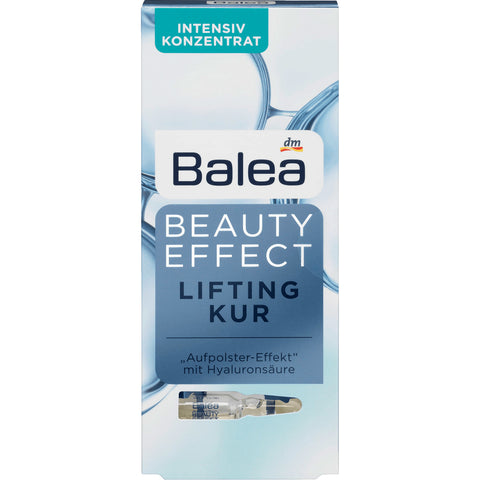 Balea Beauty Effect Lifting Treatment Ampoules 7ml Balea 德國芭樂雅透明質酸保濕精華安瓶(7毫升)