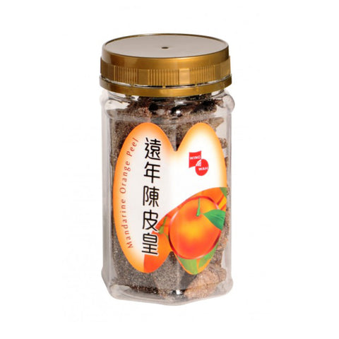WING WAH Mandarine Orange Peel 80G 榮華 遠年陳皮皇 (高樽) 80G