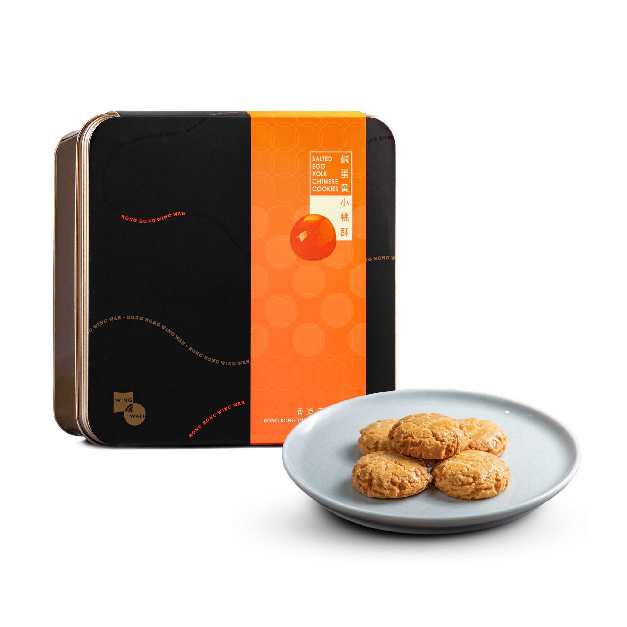 Wing Wah Chinese Cookies with Ovaltine Crunchy 360G 榮華 小桃酥(阿華田酷脆) 360克