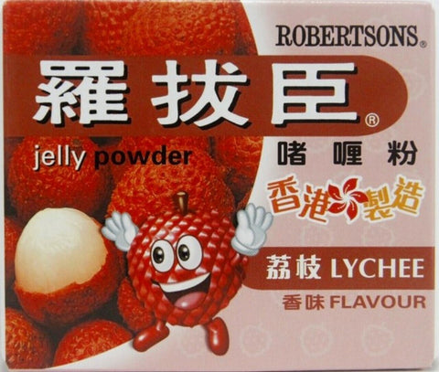 ROBERTSON Jelly Powder Lychee Flavor 80G 羅拔臣 啫喱粉荔枝味 80G