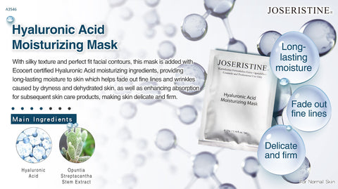 Joseristine Hyaluronic Acid Moisturizing Mask Box Set 透明質酸高效保濕面膜套裝（6片）