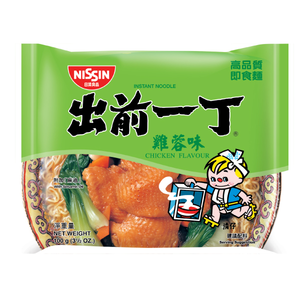 NISSIN Demae Iccho Classic Series Chicken Flavour 100g 日清 出前一丁經典系列 雞蓉味 100g